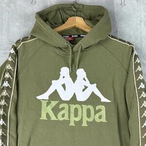 Kappa Pullover Hoodie Men’s Size Large Hiphop Retro Streetwear 222 Banda Hurtado